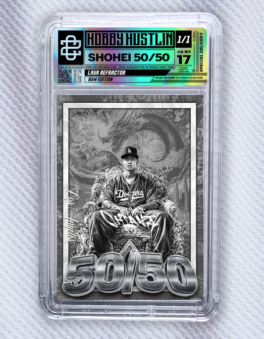 [1of1] SHOHEI 50/50 - LAVA REFRACTOR - B&W Edition