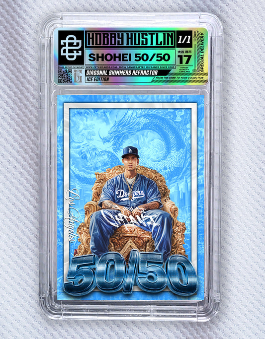 [1of1] SHOHEI 50/50 - D.SHIMMERS REFRACTOR - ICE