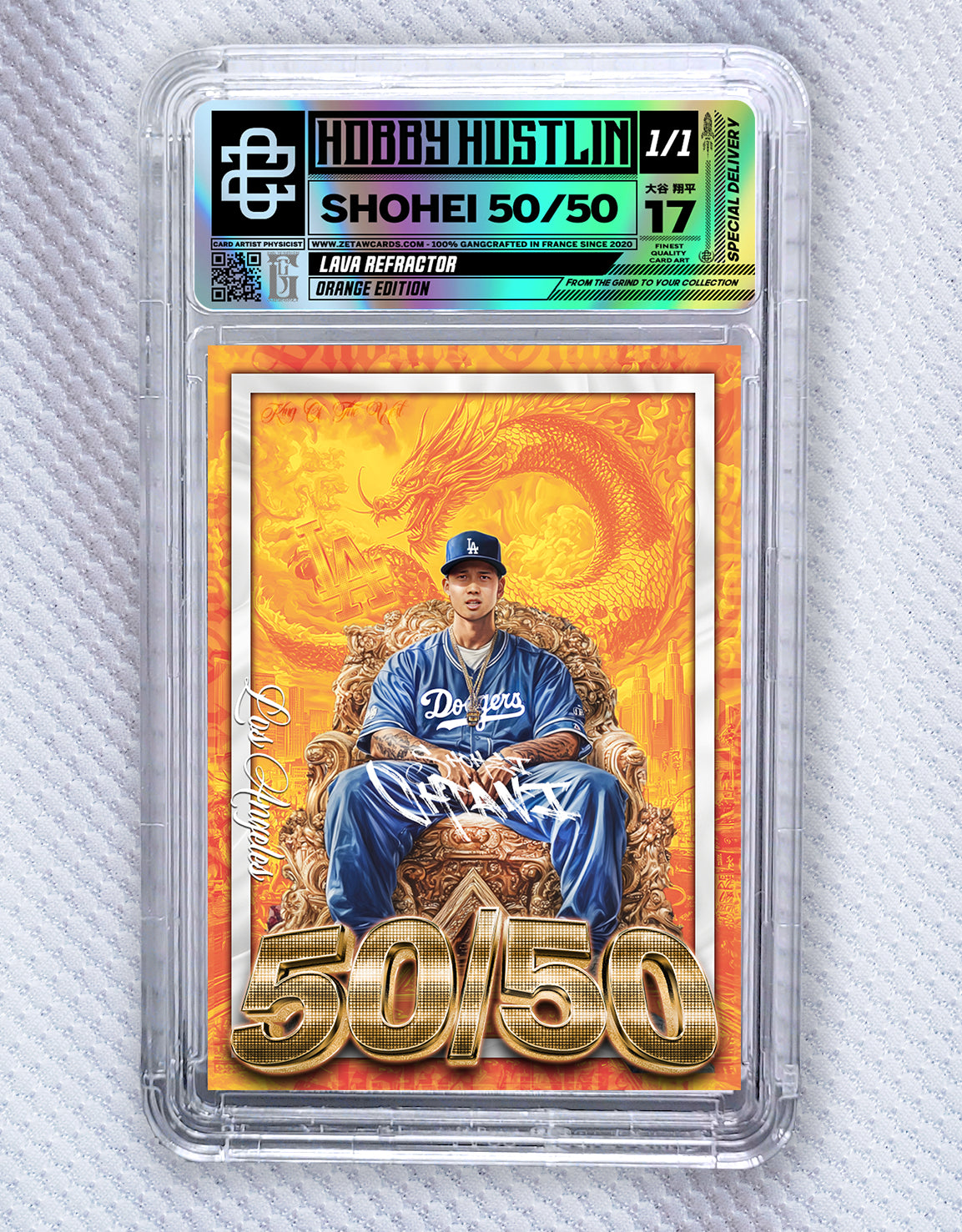 [1of1] SHOHEI 50/50 - LAVA REFRACTOR - ORANGE