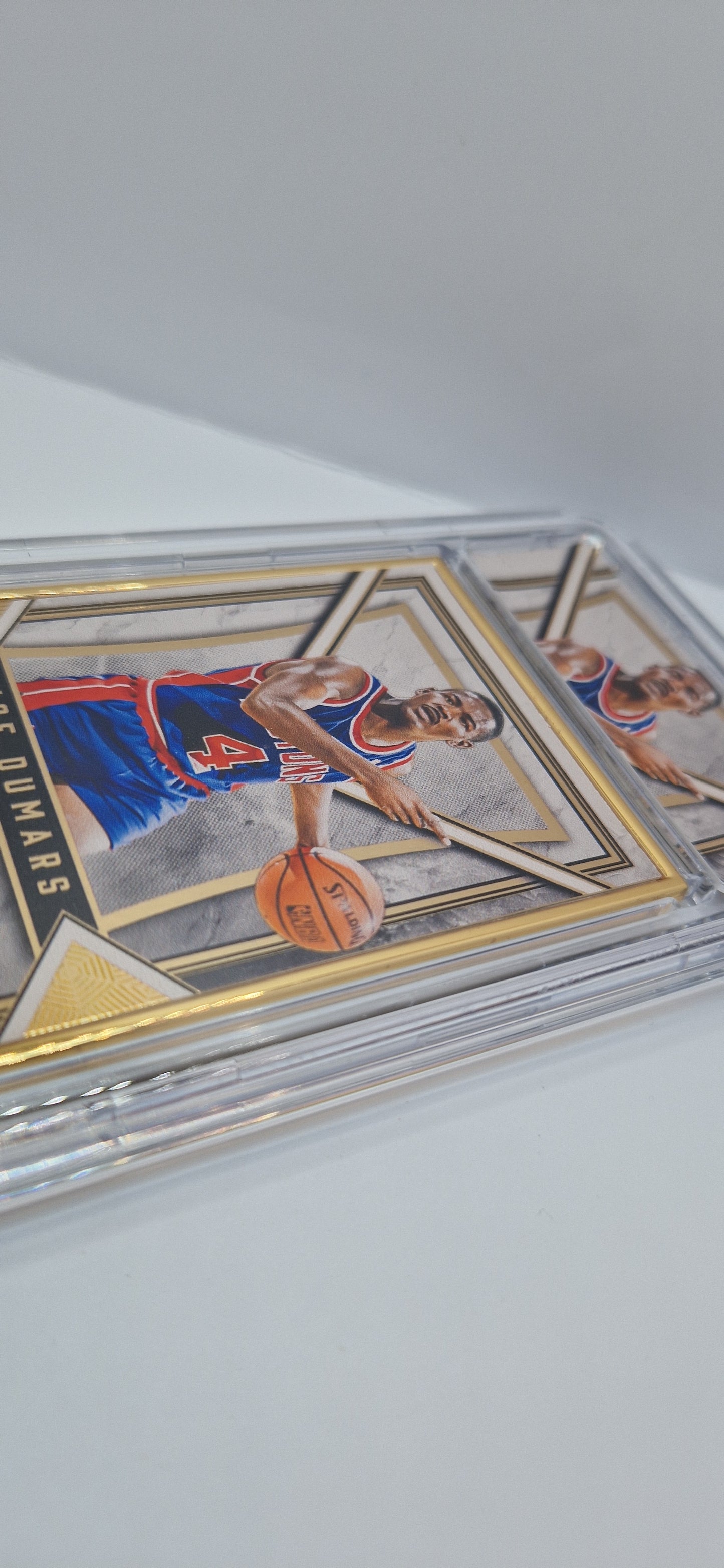 [1of1] JOE DUMARS - GOLD FRAMED