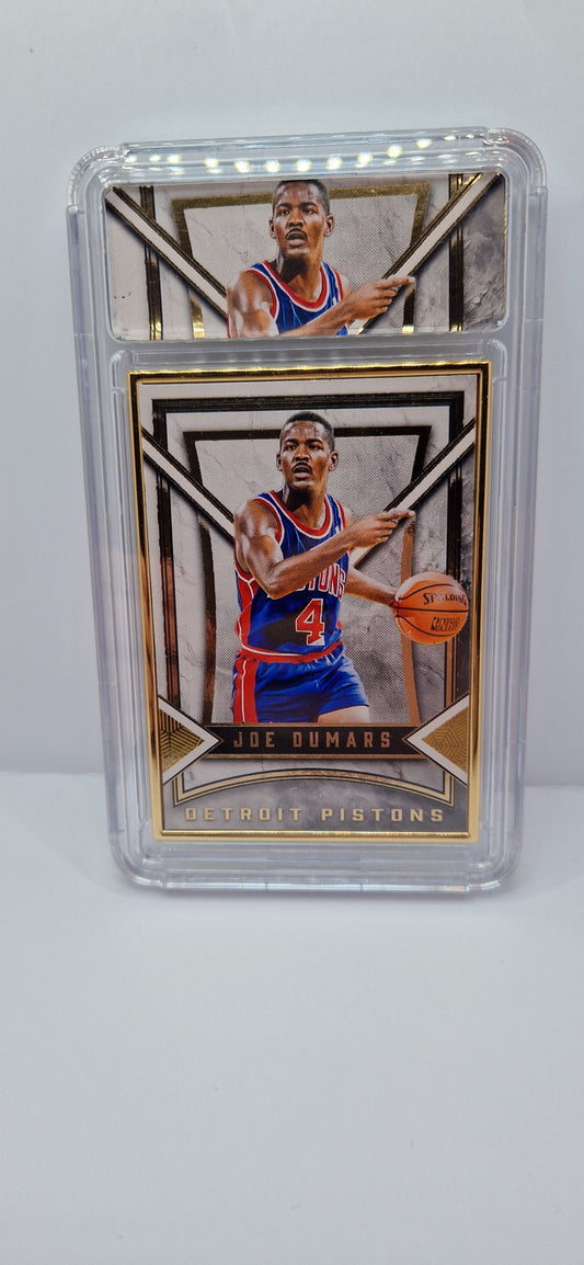 [1of1] JOE DUMARS - GOLD FRAMED