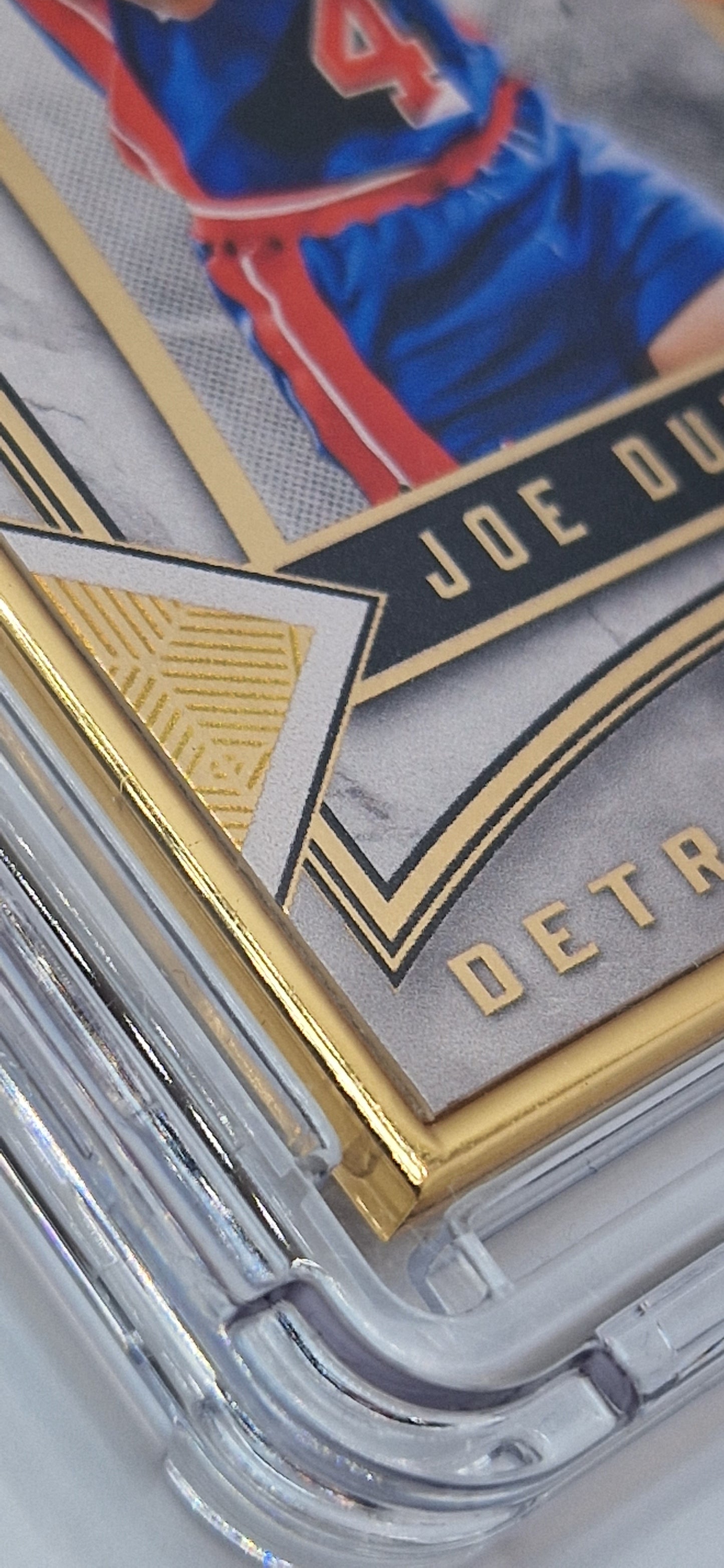 [1of1] JOE DUMARS - GOLD FRAMED