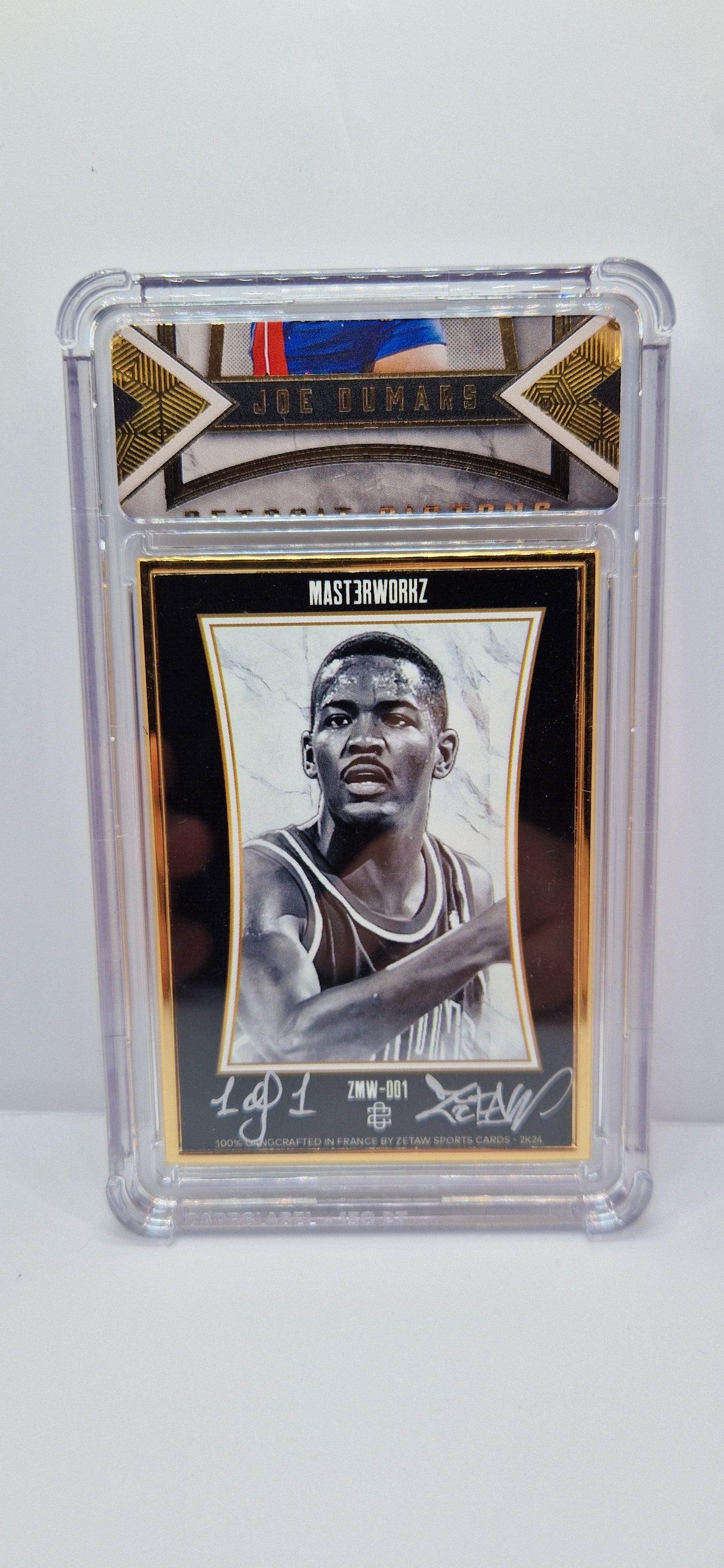 [1of1] JOE DUMARS - GOLD FRAMED